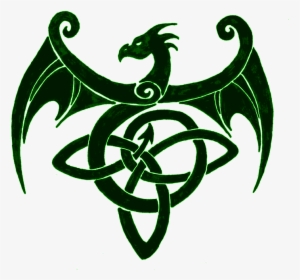 Simple Celtic Dragon Design, HD Png Download, Transparent PNG
