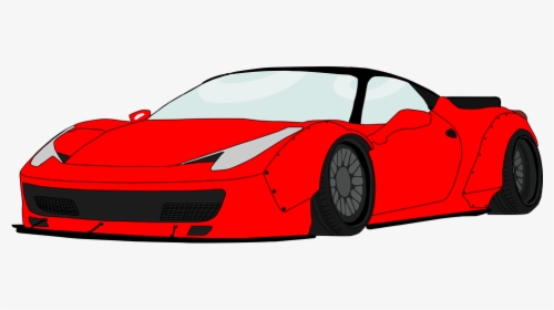 Rot, Auto, Ferrari - Auto Png Ferrari, Transparent Png, Transparent PNG