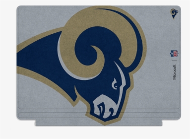 Microsoft Surface Pro 4 Los Angeles Rams Type Cover - Los Angeles Rams Logo 2019, HD Png Download, Transparent PNG