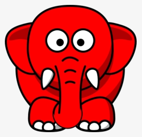 Republican Elephant Png - Clipart Elephant Head Png, Transparent Png, Transparent PNG