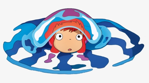 Ponyo Redbubble Sticker, HD Png Download, Transparent PNG