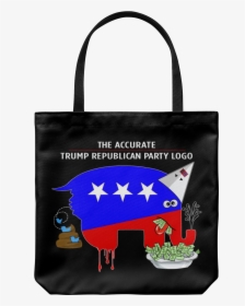 The Accurate Trump Republican Party Logo   Class - Christian Canvas Tote Bags, HD Png Download, Transparent PNG