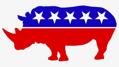 Republican Elephant - Democrat Vs Republican Transparent, HD Png Download, Transparent PNG
