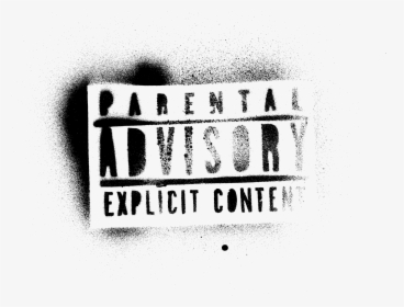 Parental Advisory Explicit Content Sticker, HD Png Download, Transparent PNG