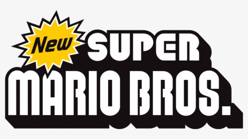 New Super Mario Logo, HD Png Download, Transparent PNG