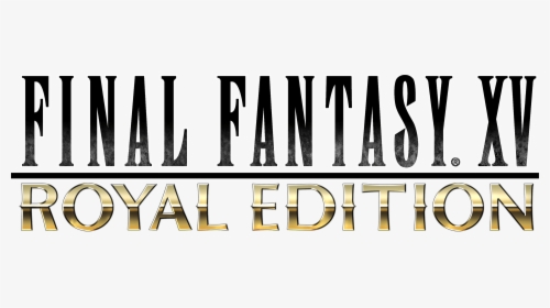 Final Fantasy Xv Png Logo, Transparent Png, Transparent PNG