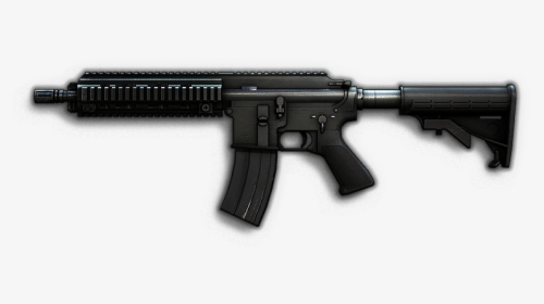 416-carbine Render Bfp4f - Battlefield 3 Scar L, HD Png Download, Transparent PNG