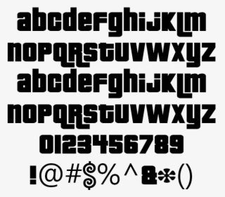 Pricedown Example - Pricedown Font, HD Png Download, Transparent PNG