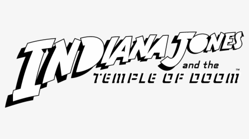 Transparent Indiana Jones Logo Png - Indiana Jones And The Temple Of Doom Logo, Png Download, Transparent PNG