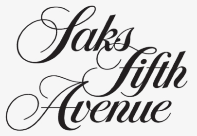 Saks - Saks Fifth Avenue Logo, HD Png Download, Transparent PNG