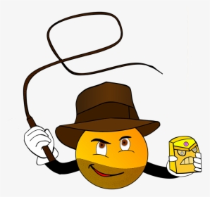 Indiana Jones Emoji , Transparent Cartoons - Indiana Jones Emoji, HD Png Download, Transparent PNG