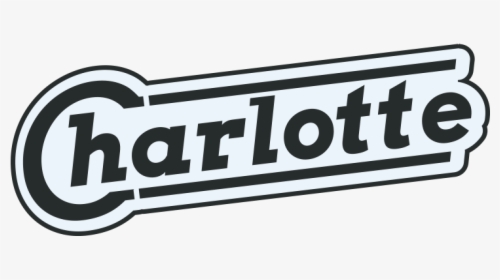Charlotte Retro Style Sign Png Graphic Cave - Signage, Transparent Png, Transparent PNG