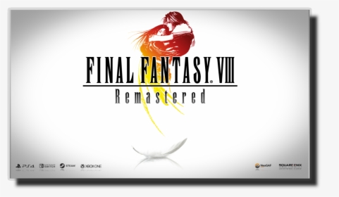 Final Fantasy Viii Remastered Logo Png, Transparent Png, Transparent PNG