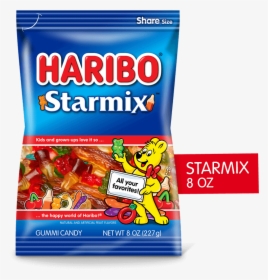 Haribo Starmix 8 Oz   Title   Class Product Packshot - Haribo Starmix, HD Png Download, Transparent PNG
