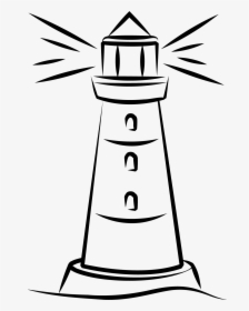 Lighthouse Png - Cartoon Lighthouse, Transparent Png, Transparent PNG