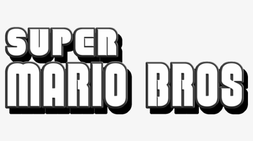 Super Mario Bros Logo , Png Download - Super Mario Bros Logo Png, Transparent Png, Transparent PNG