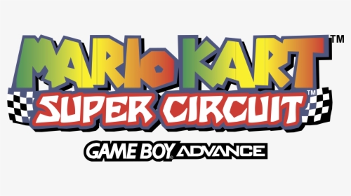 Mario Kart Super Circuit Logo Png Transparent Amp Svg - Graphic Design, Png Download, Transparent PNG