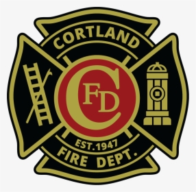 Cortland Fire Department Logo - Cortland Fire Department, HD Png Download, Transparent PNG