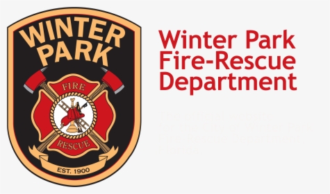 Winter Park Fire-rescue Department - Winter Park Fire Department Logo, HD Png Download, Transparent PNG