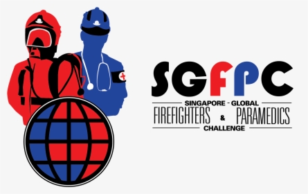 The Sgfpc Logo Is Composed Of The Images Of A Firefighter - Sgfpc 2019, HD Png Download, Transparent PNG
