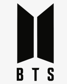 #logo #bts #logobts #btslogo #negro #black - Bts Army Logo 2018, HD Png Download, Transparent PNG