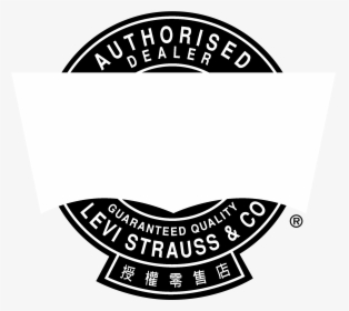 Levi S Authorised Dealer Taiwan Logo Black And White - Levi Strauss & Co., HD Png Download, Transparent PNG