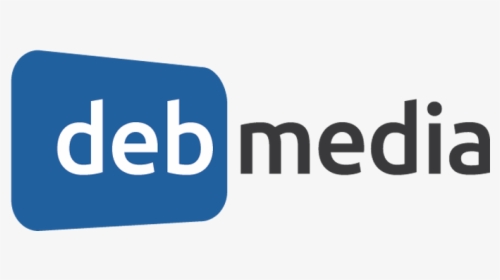 Debmedia Logo - Black-and-white, HD Png Download, Transparent PNG