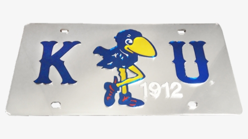 Kansas Jayhawks K 1912 U License Plate - Emblem, HD Png Download, Transparent PNG