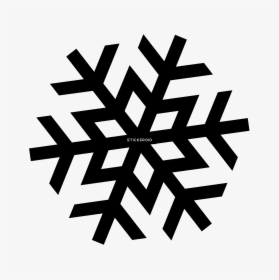 Transparent Snowflake Png Background - Transparent Background White Snowflake Png, Png Download, Transparent PNG