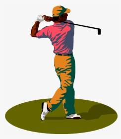 Golfing Clipart Golf Team - Mens Golf Clip Art, HD Png Download, Transparent PNG