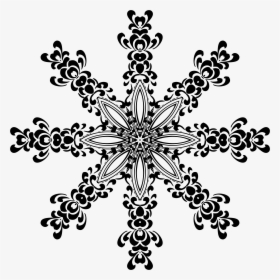 Snowflake Clipart Vintage - Clip Art, HD Png Download, Transparent PNG