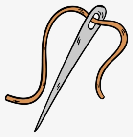 Sewing Needle Drawing Cartoon Clip Art, HD Png Download, Transparent PNG