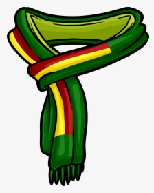 Reggae Scarf - Scarf Clipart, HD Png Download, Transparent PNG