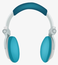 Blue Headphones Svg Clip Arts - Clipart Headphones, HD Png Download, Transparent PNG
