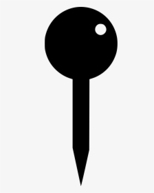 Needle Png Tailor - Location Pin Silhouettes Png, Transparent Png, Transparent PNG