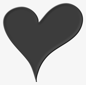 Heart Png White - Heart Black White Png, Transparent Png, Transparent PNG