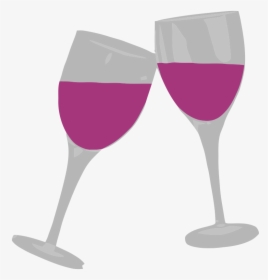 Wine Clipart - Wine Glass Clipart Png, Transparent Png, Transparent PNG