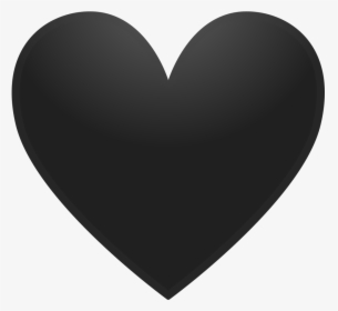 Black Heart Clipart - Heart Flat Icon Png, Transparent Png, Transparent PNG