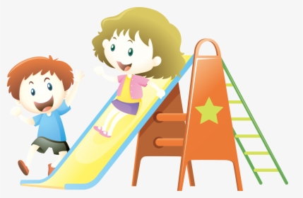 Child Playground Slide Illustration - Gif Juego Png, Transparent Png, Transparent PNG