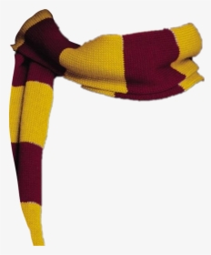 Scarf Harrypotter Gryffindor Hogwarts Clothing Accesso - Harry Potter Scarf Png, Transparent Png, Transparent PNG