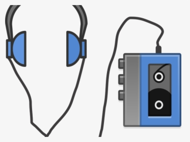 Headphones Clipart Clipart Hd - Cassette Player Clipart, HD Png Download, Transparent PNG