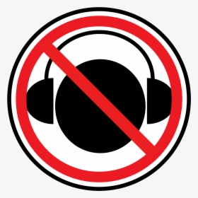 No Headphones While Working, HD Png Download, Transparent PNG