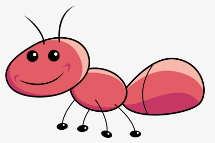 Ants Clipart Vector Png - Cartoon Cute Ant Png, Transparent Png, Transparent PNG
