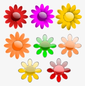 Chrysanths,flower,petal - 8 Flowers Clipart, HD Png Download, Transparent PNG