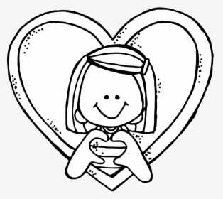 Kindness Clipart Black And White - Teacher Melonheadz Black And White Clipart, HD Png Download, Transparent PNG