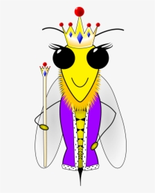 Queen Clip Art Free - Clip Art Pictures Of Bees, HD Png Download, Transparent PNG