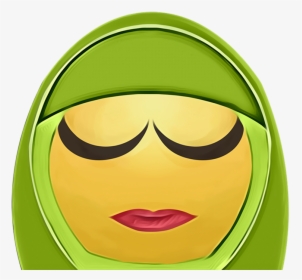 Emoticon, Clipart, Hijab, Muslim, Woman, Smiley, Scarf - Smiley Hijab, HD Png Download, Transparent PNG