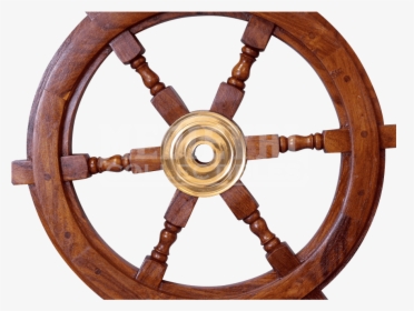 Inch Sw By Medieval Collectibles Item - Wooden Steering Wheel Ship, HD Png Download, Transparent PNG