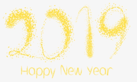 Happy New Year Clipart 2019 , Png Download, Transparent Png, Transparent PNG
