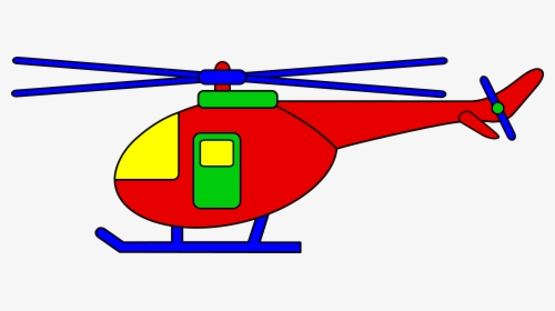 Helicopter - Clipart - Clipart Of A Helicopter, HD Png Download, Transparent PNG
